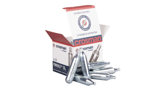 Crosman PowerletTM CO2 Cartridges - 25ct