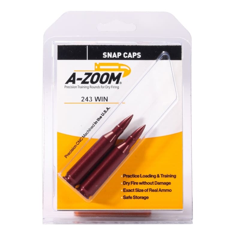 A-ZOOM 6.5 CREEDMOOR SNAP CAPS 2/PKG