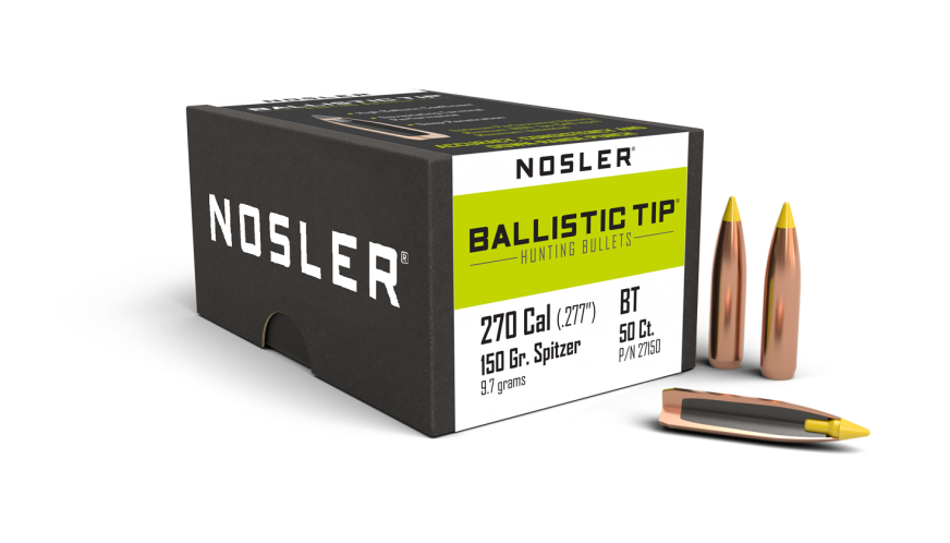 270 Caliber 150gr Ballistic Tip Hunting