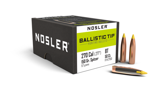 270 Caliber 150gr Ballistic Tip Hunting