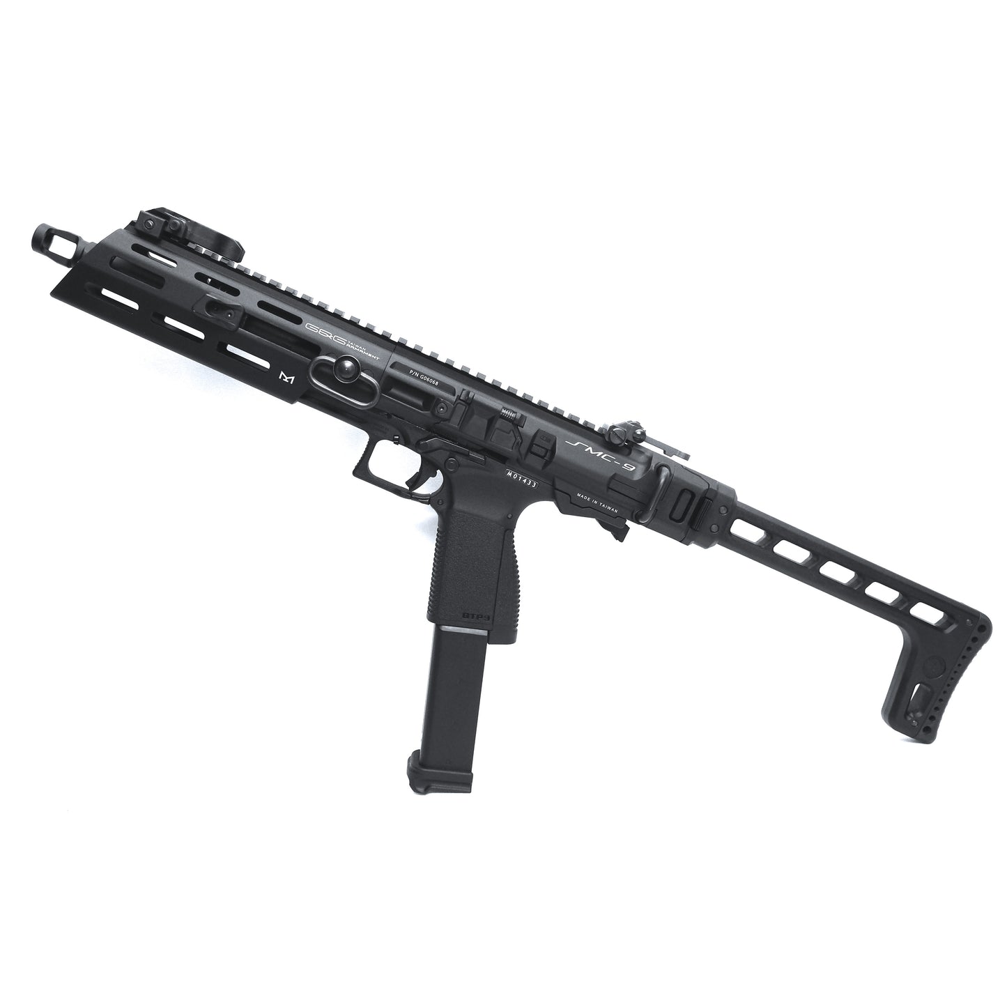 AIRSOFT SMC-9, Gas Blowback Submachine Gun