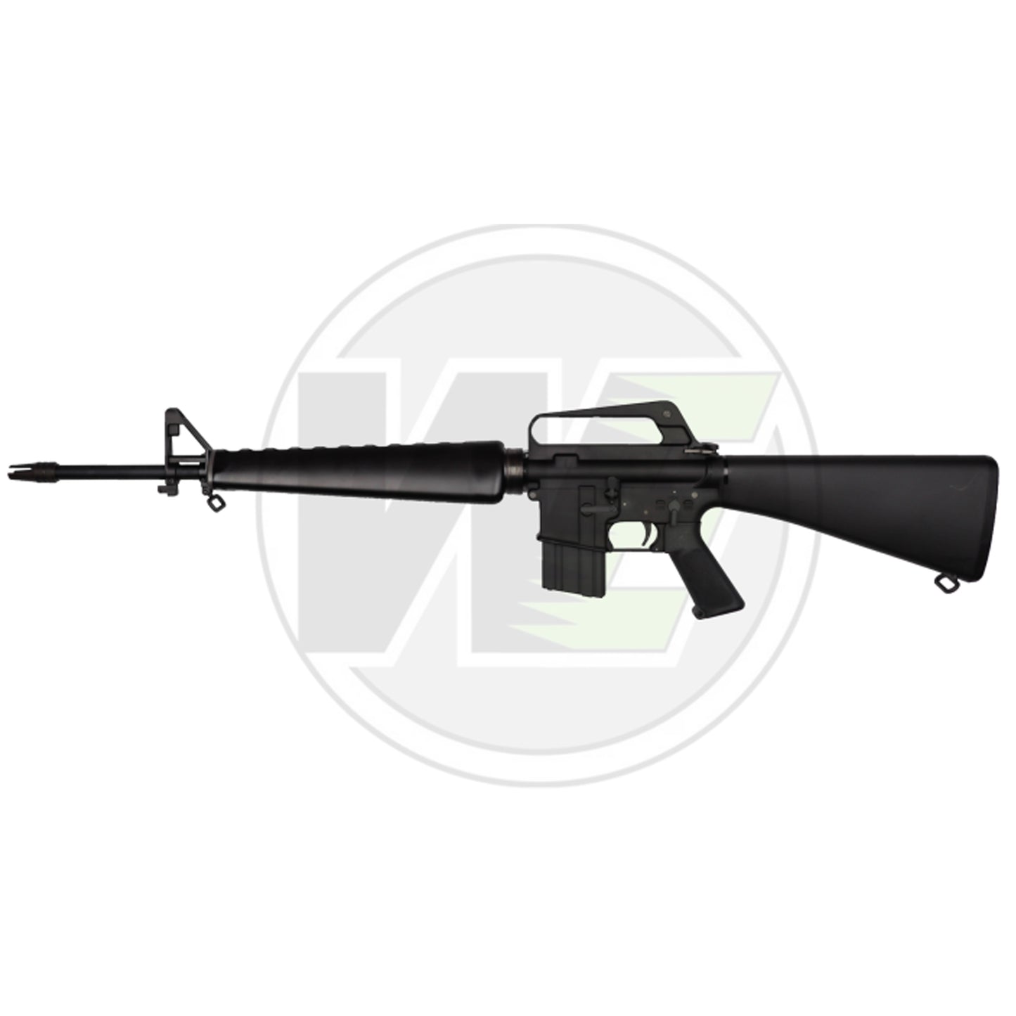 WE AIRSOFT, M16A1, Gas Blowback Rifle, 509mm Barrel - Black