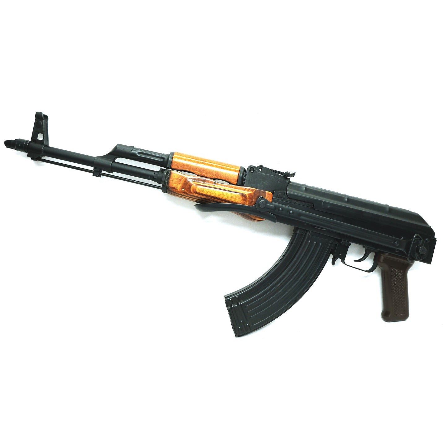 AIRSOFT AKMS, Gas Blowback, Real Wood