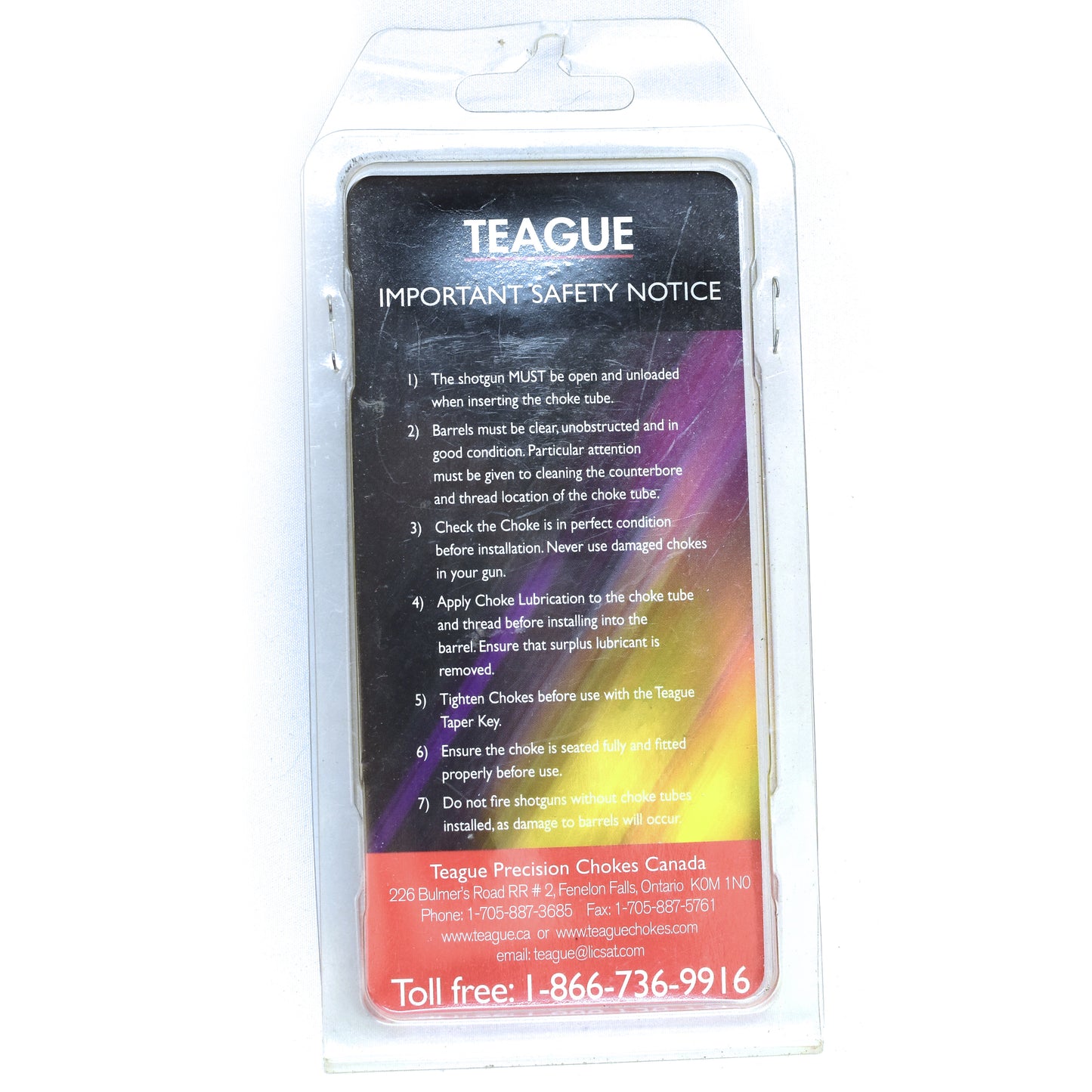 Teague Precision Chokes, Browning Invector Plus, Modified