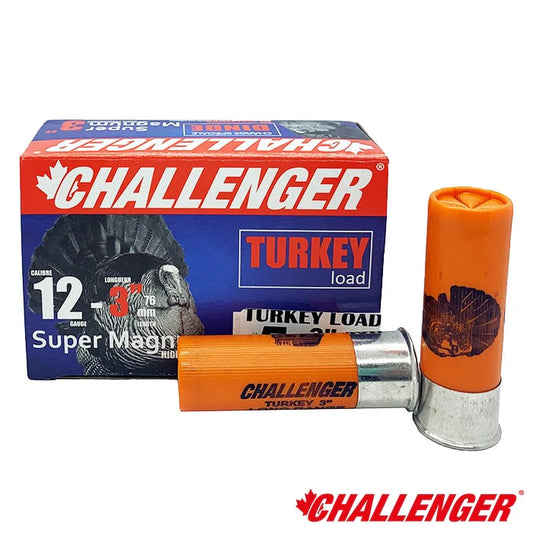 Challenger 12 Gauge 3" #5, 2oz 1250FPS Turkey