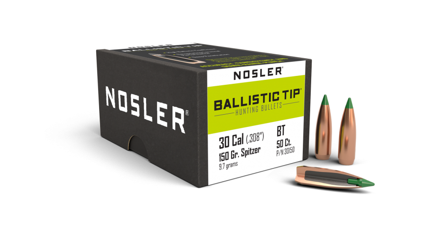 30 Caliber 150gr Ballistic Tip Hunting