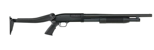 Mossberg Maverick 88 Security - Top Folding Stock - 12 gauge, 3", 18.5" Barrel