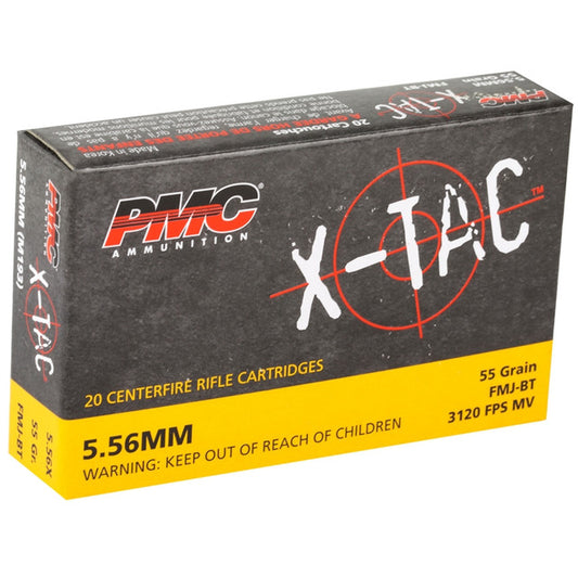 PMC 5.56X45mm 55GR FMJ-BT 20rds