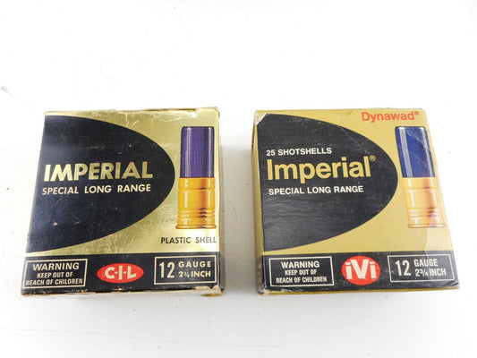 C.I.L Imperial Special Long Range 12 Gauge 2-3/4" 1 1/4oz #7-1/2 (25) Vintage