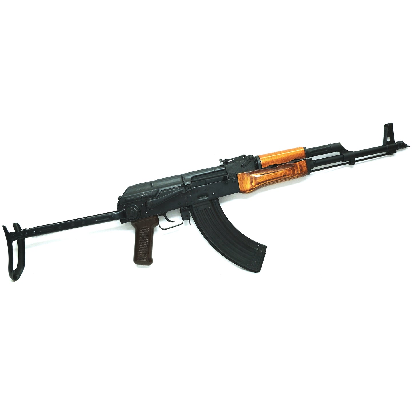 AIRSOFT AKMS, Gas Blowback, Real Wood