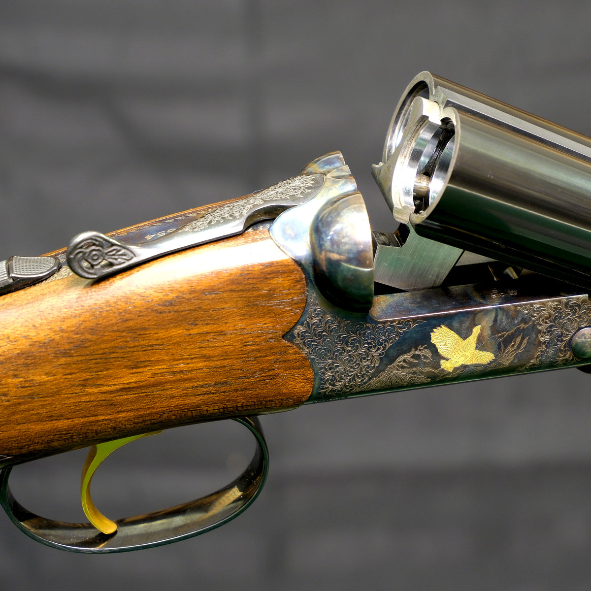 F.A.I.R Model Iside Tartaruga Gold, Side by side, 12 Gauge, 3" Chamber, 28" Barrel