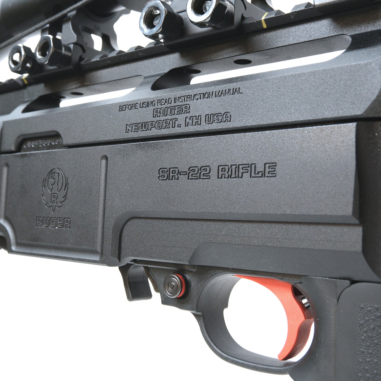 Ruger SR-22, Semi-Auto, .22LR, 16” Barrel, With Accessories