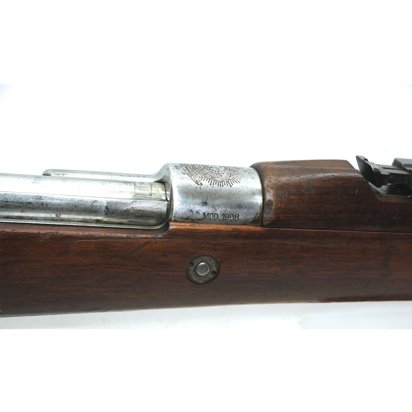 Brazilian 1908 Mauser 98, Bolt Action, 7x57 Mauser, 29" Barrel - Matching