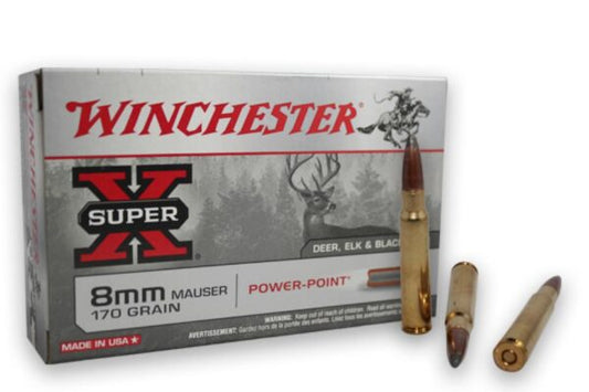 Winchester Power Point 8mm Mauser 170gr (20)