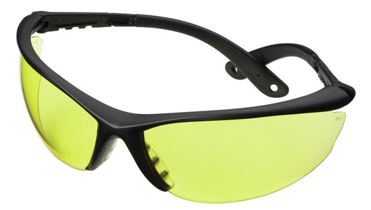 ADULT YELLOW SHOOTING GLASSES W/C