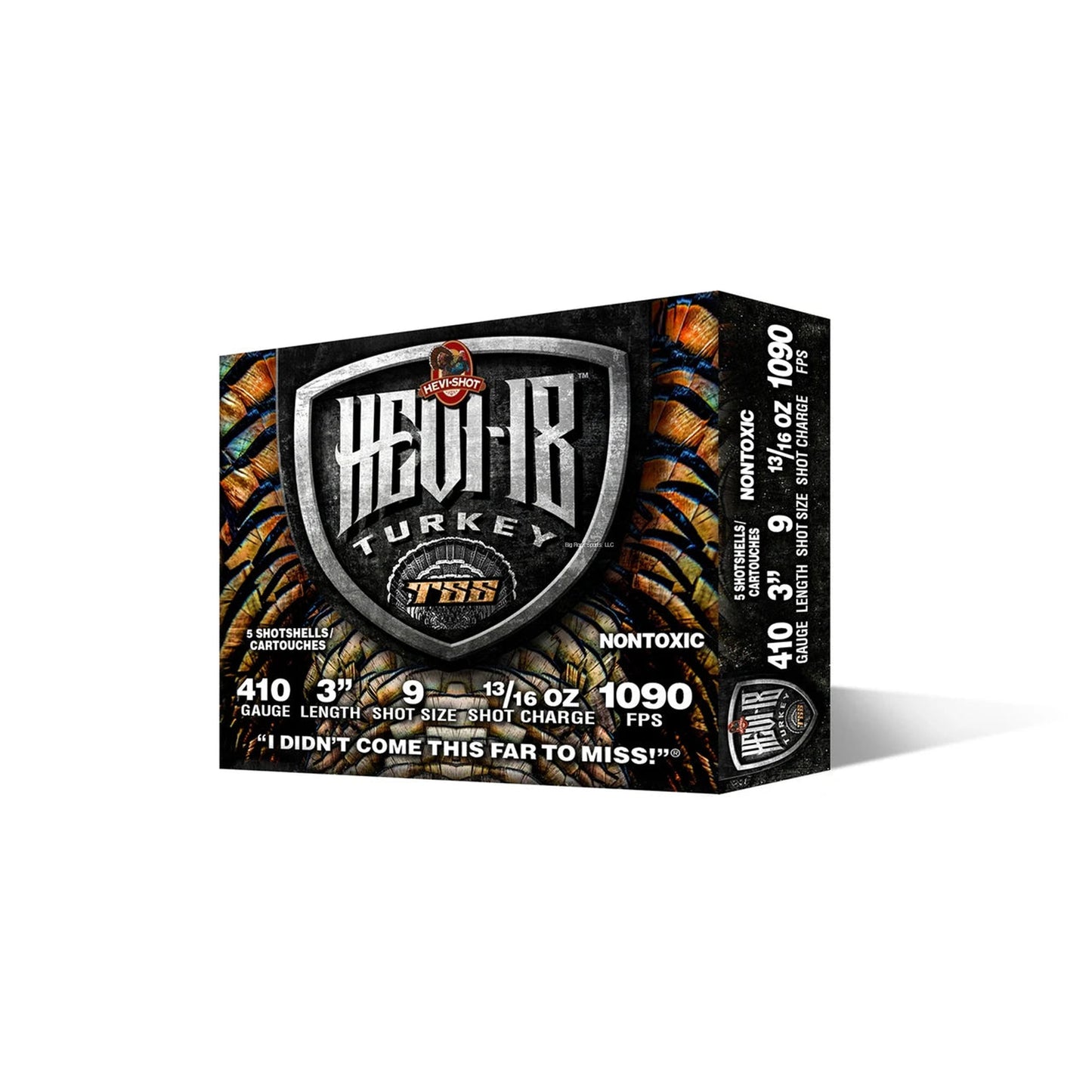 Hevi-Shot 410 Turkey Shotshell 3" 1090fps, 5rd per