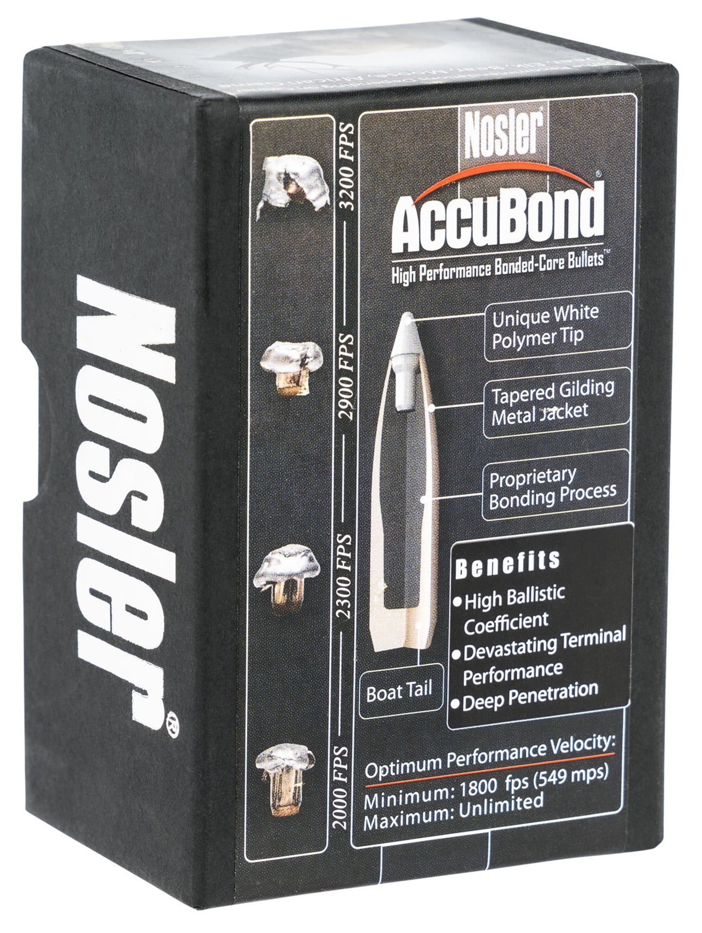nosler Accubond Spitzer .264 (6.5mm) 130gr (50)