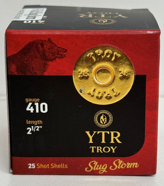 Troy Ammunition 2.5", .410, 1/4oz Slug, 1800fps, 25rds