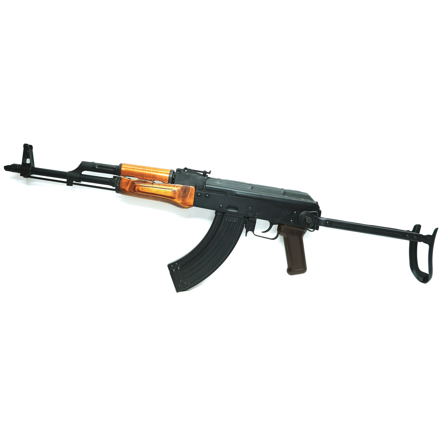 AIRSOFT AKMS, Gas Blowback, Real Wood