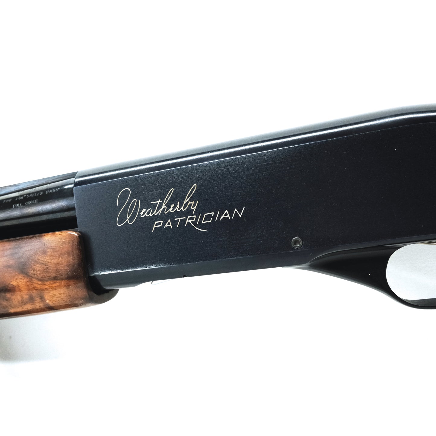 Weatherby Patrician, Pump Action, 12 Gauge, 2-3/4" Chamber, 26" Barrel, Full Choke