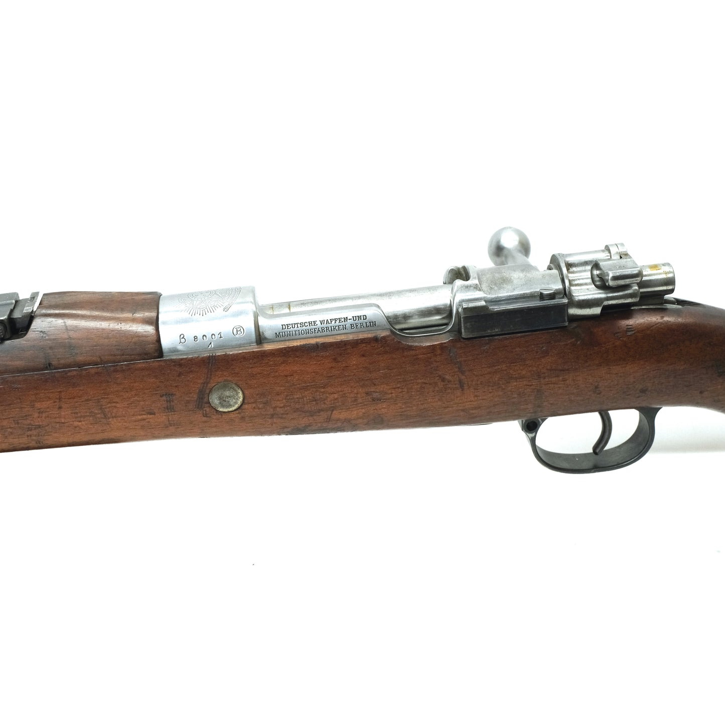 Brazilian 1908 Mauser 98, Bolt Action, 7x57 Mauser, 29" Barrel - All Matching