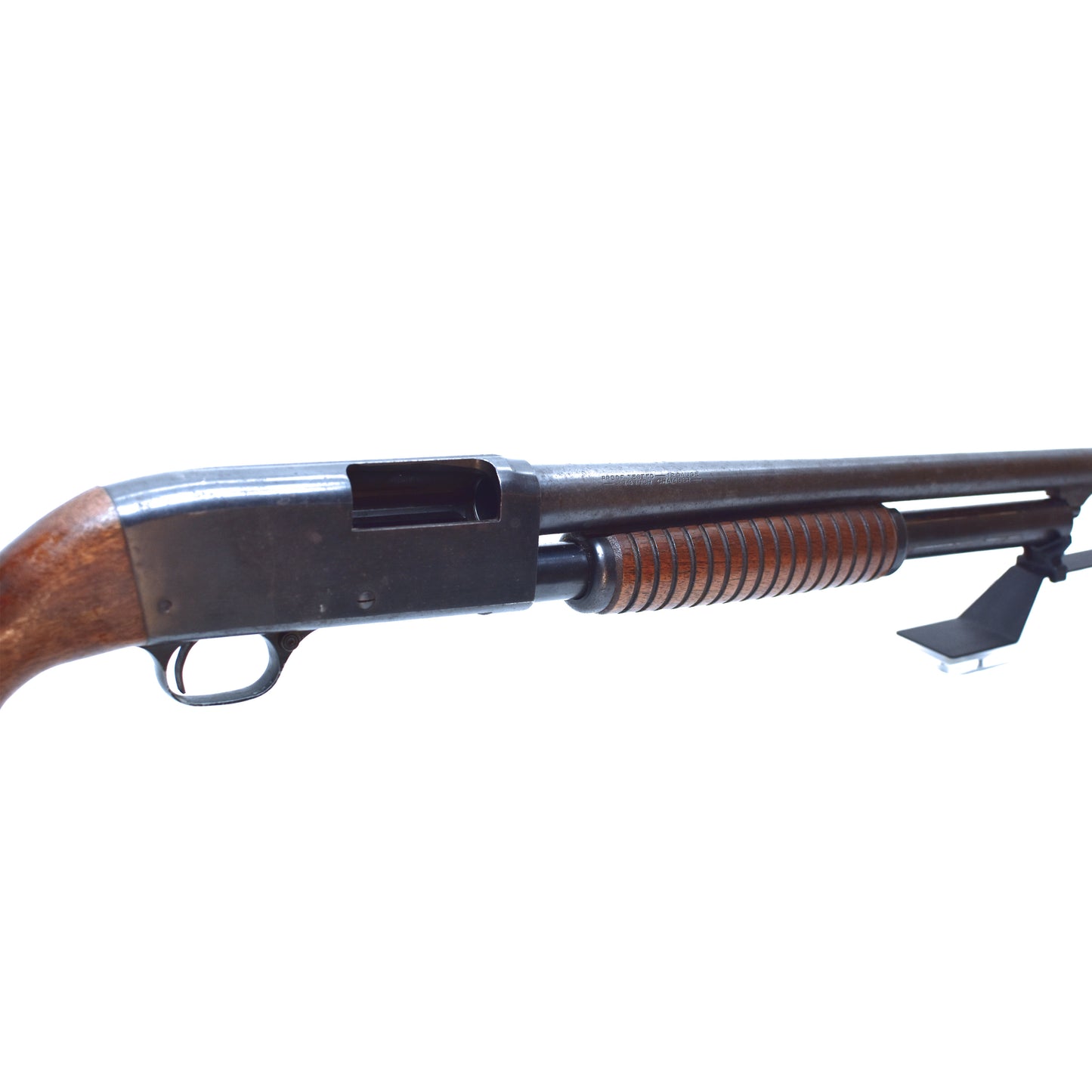 Stevens Model 820B, Pump Action, 12 Gauge, 2 3/4", With Poly Choke, 28" barrel