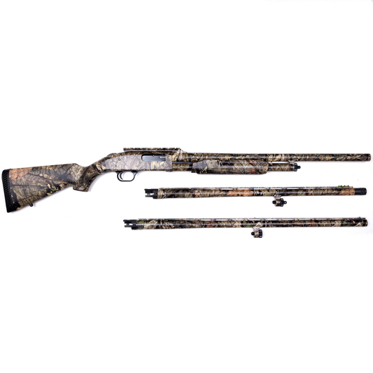 Mossberg 500 12GA 3" 3 Barrel Combo Camo