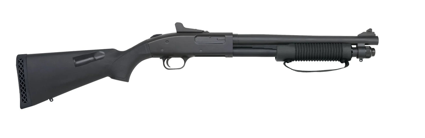 Mossberg 590A1 Class III - Parkerized - w/ Ghost Ring sight & Speed Feed Stock - 12 Gauge, 3", 14" Barrel