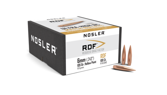Nosler 6mm (.243) 105gr RDF (100ct)