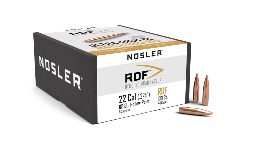 Nosler .224 85gr RDF HPBT (100)