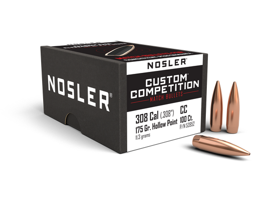 Nosler Custom Competition .308 175gr HPBT (100)