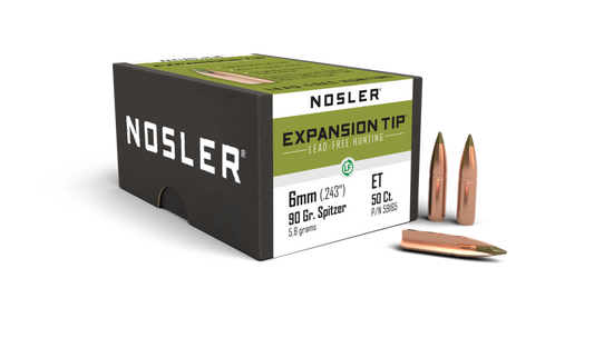 Nosler .243 90gr E-Tip (50)