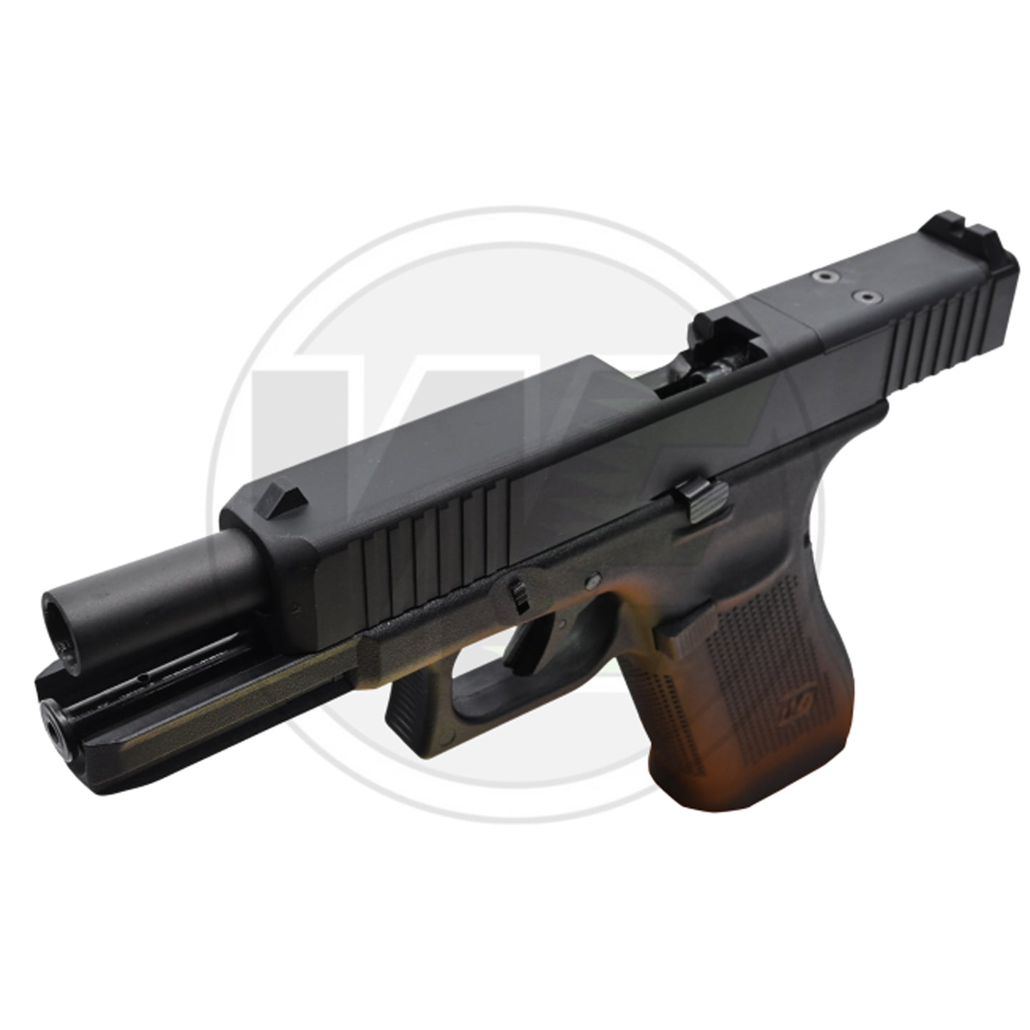 WE AIRSOFT, Glock 17 Gen5, Gas Blowback Pistol, 110mm Barrel - Black
