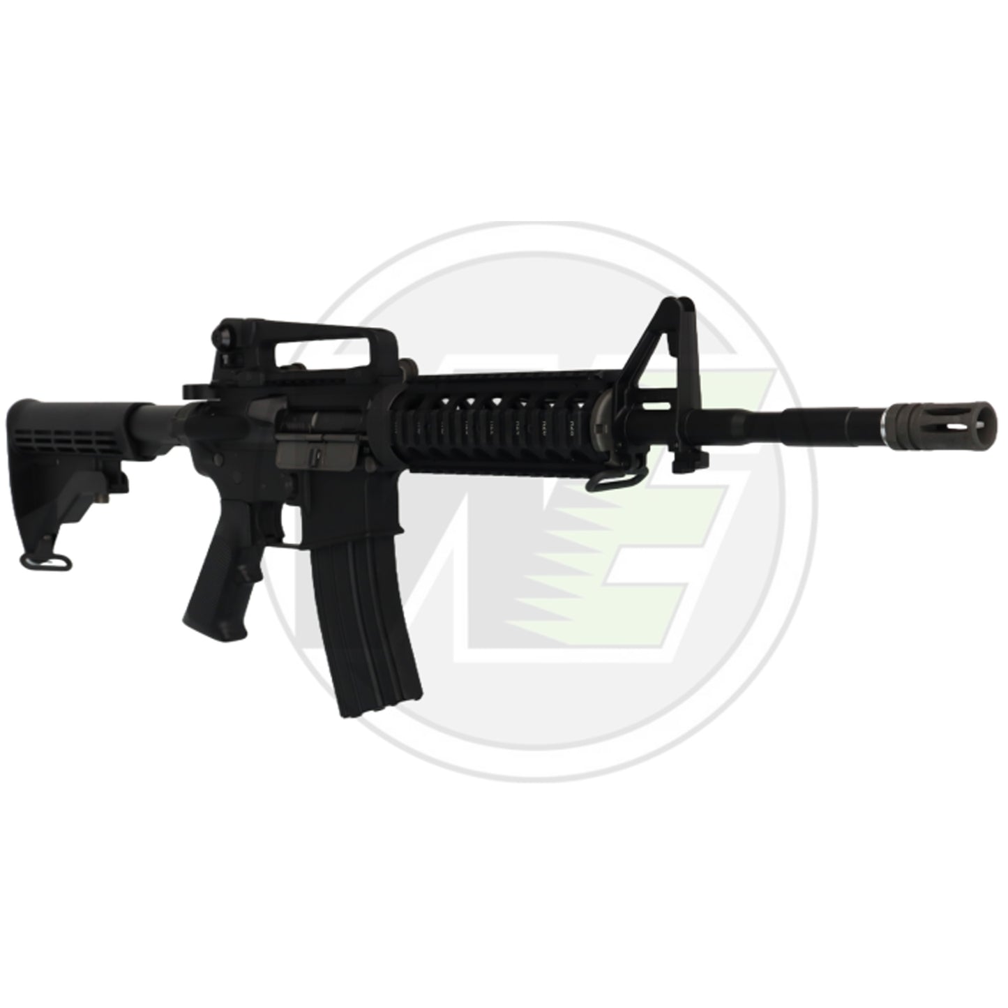 WE AIRSOFT, M4 RIS, Gas Blowback Rifle, 363mm Barrel  - Black