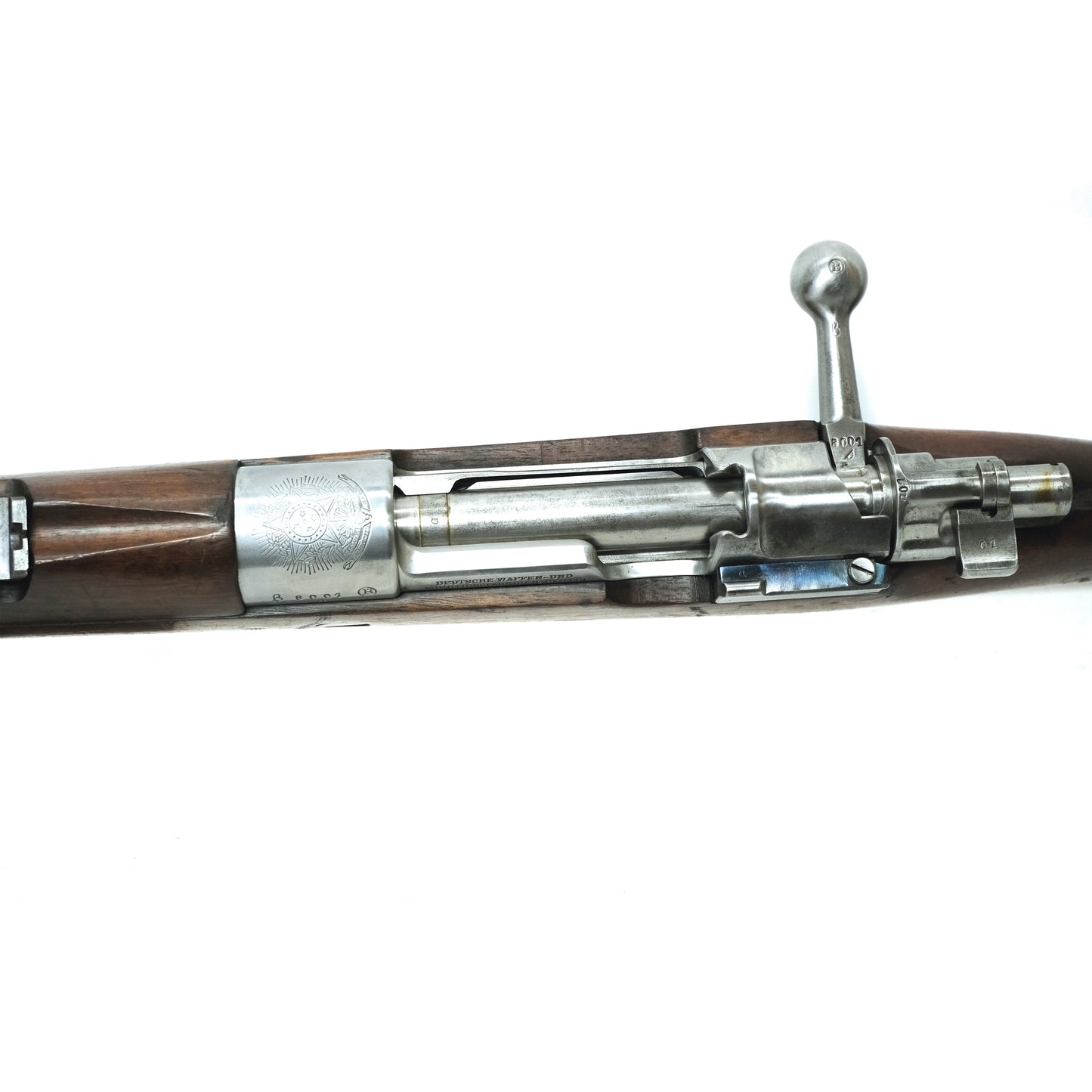 Brazilian 1908 Mauser 98, Bolt Action, 7x57 Mauser, 29" Barrel - All Matching