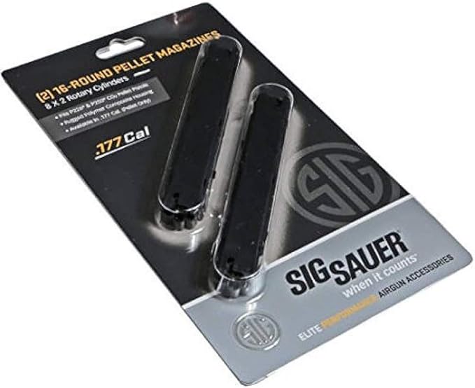 Sig Sauer .177 Airgun Magazine 2-Pack, 16rd