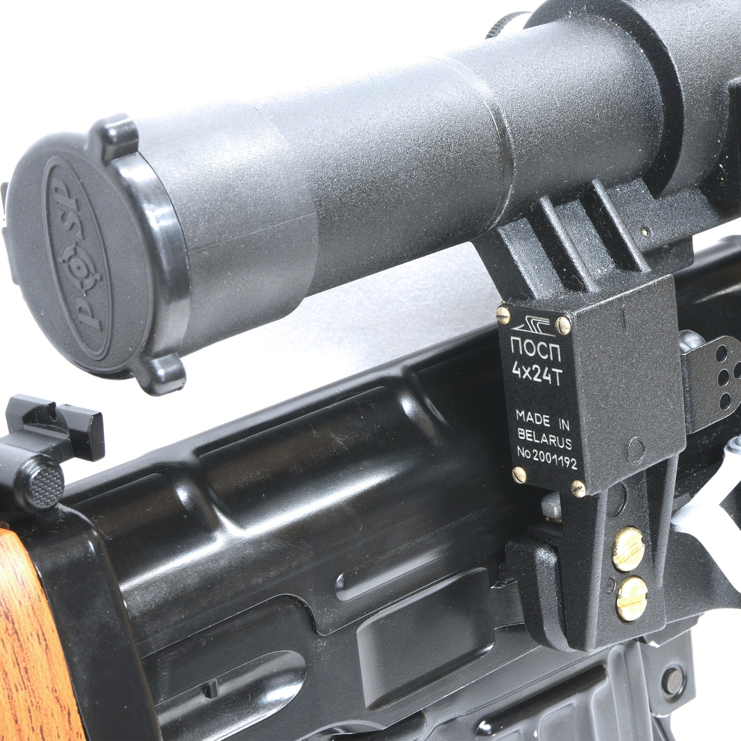 AIRSOFT Dragunov SVD w/ Real POSP Scope, Gas Blowback, Semi-auto