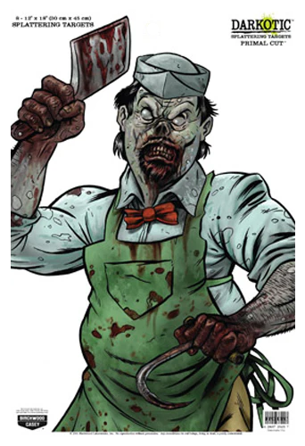 Birchwood Casey Humanoid Darkotic Primal Cut Target 8PK