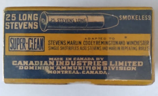 Dominion 25 Stevens LONG 50 Rounds Per Box