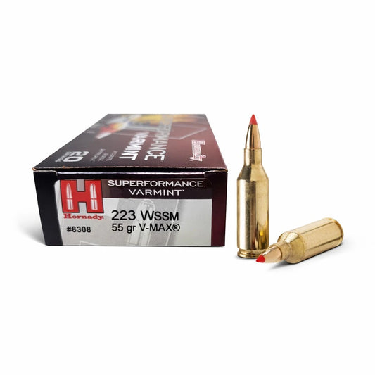 Hornady .223 WSSM 55Gr V-MAX Superformance