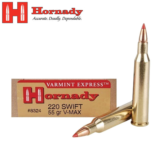 Hornady 220 Swift 55Gr V-MAX