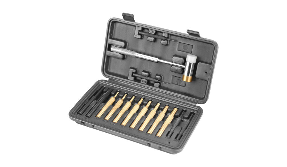 Wheeler Hammer and Punch Set, Plastic Case