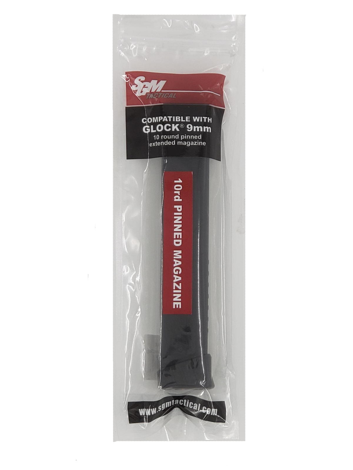 SGM 9mm Glock Mags, Pinned to 10 rds