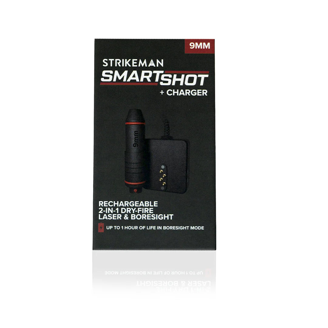 Strikeman SmartShot - 2-IN-1 Dry fire Laser & Boresight - 9mm
