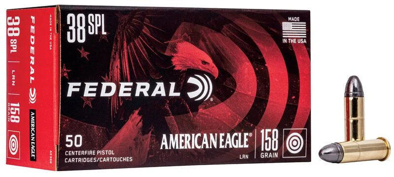 Federal American Eagle  38 Special 158 Grain