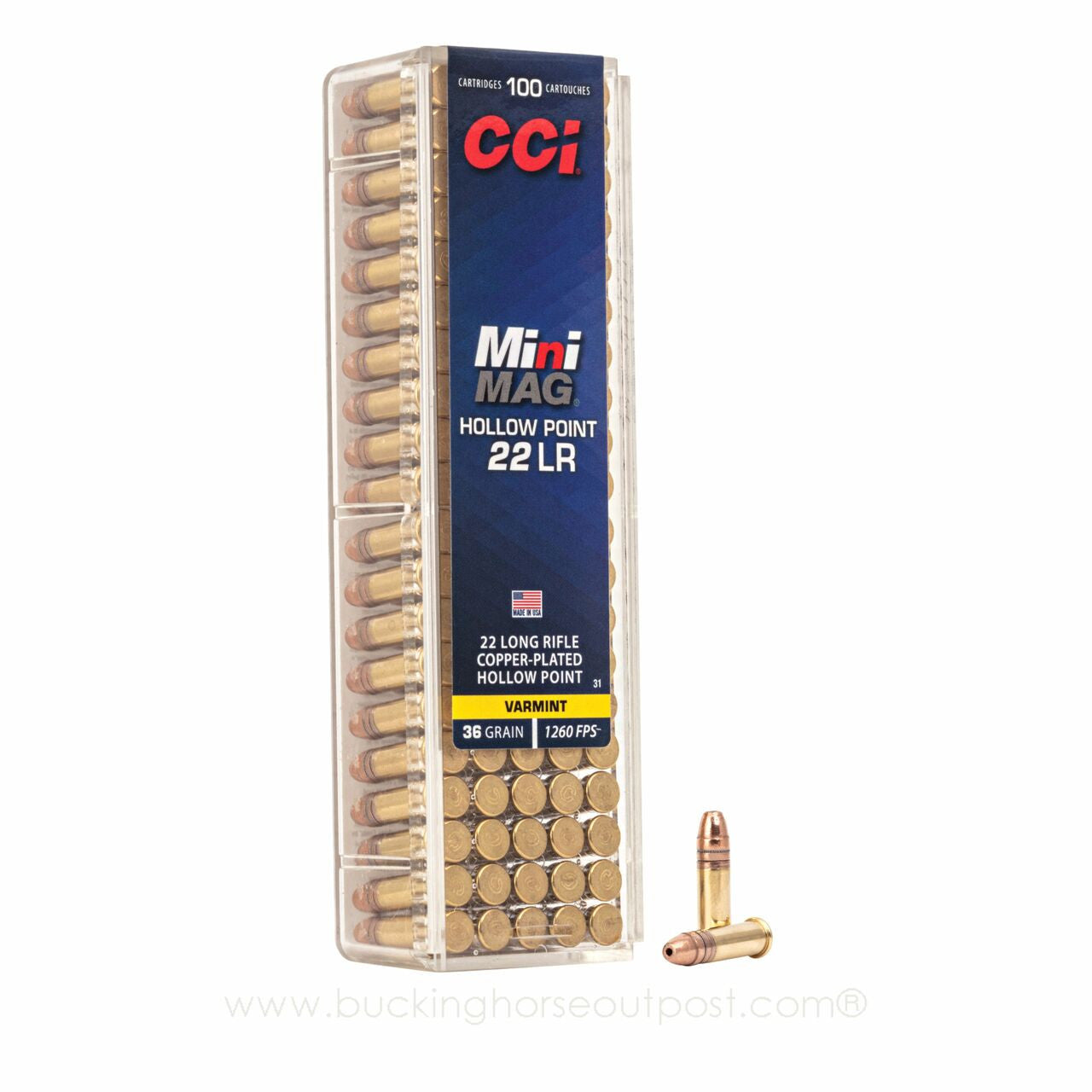 CCI Mini-Mag 22 LR HP 36 Grain