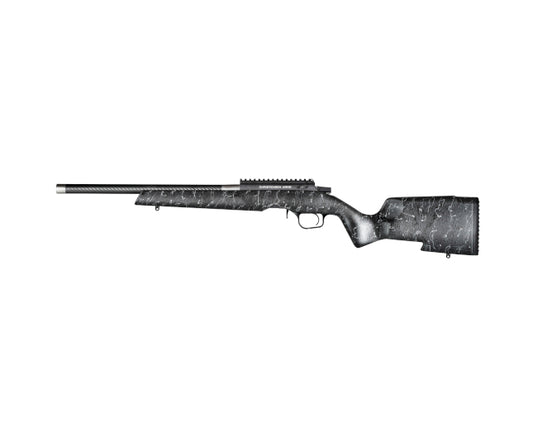 Ranger 17 HMR 18 1:9 Black Anodized Carbon Fiber Black with Gray Webbing