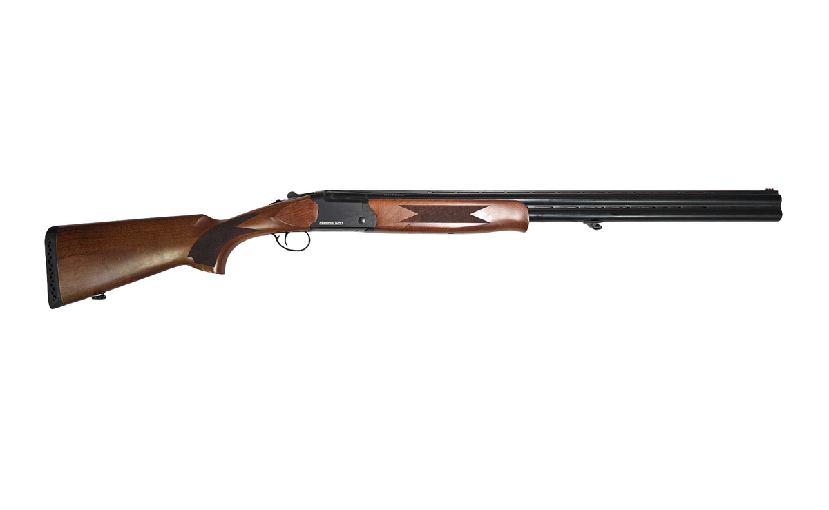 Federation Firearms SO12, Over/Under, 12 Gauge, 3" Chamber, 28" Barrel - Black