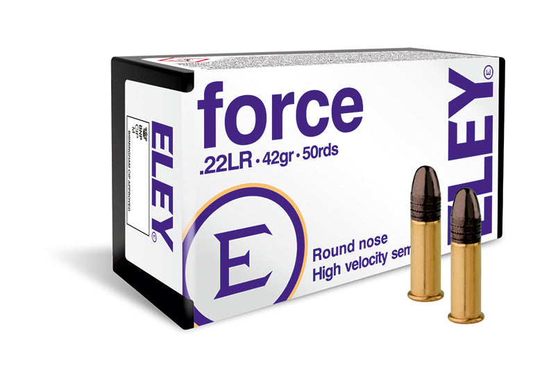 Eley .22 LR Force Ammunition