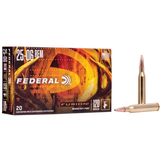 Federal Fusion 25-06 Remington 120gr (20)